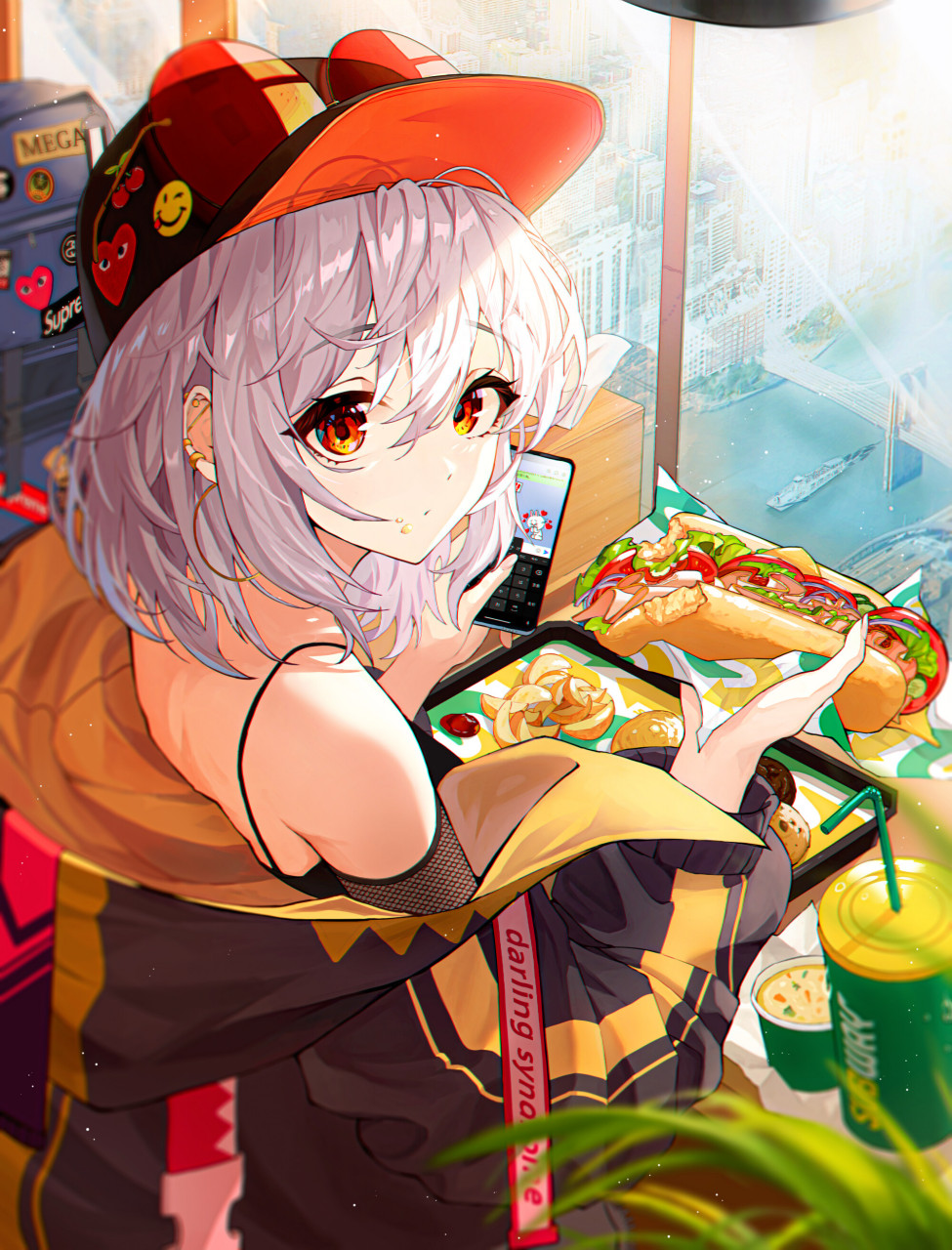 画师:josal,吃货少女#二次元女# #二次元美图# #我爱二次元