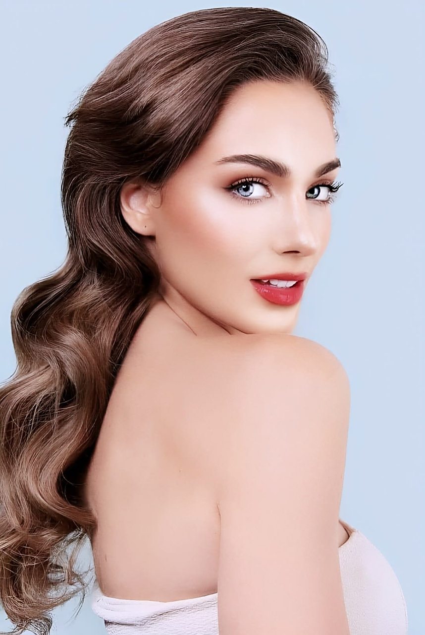 68届世界小姐总冠军vanessa ponce de leon来自墨西哥,她天生美好的