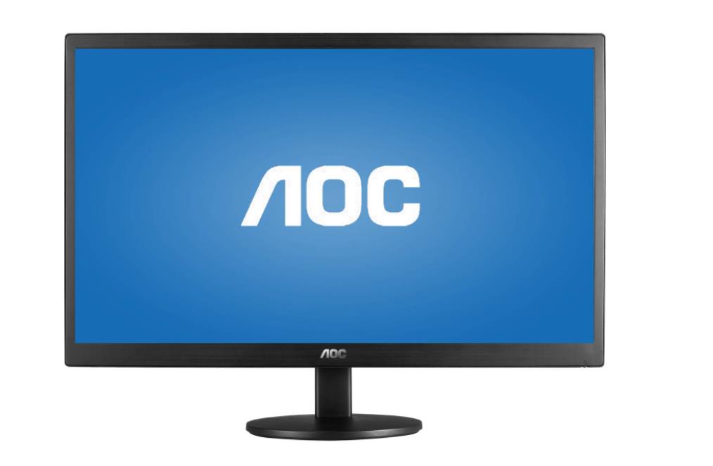 狙击精准!关闭aoc显示器屏幕中间的红色准星