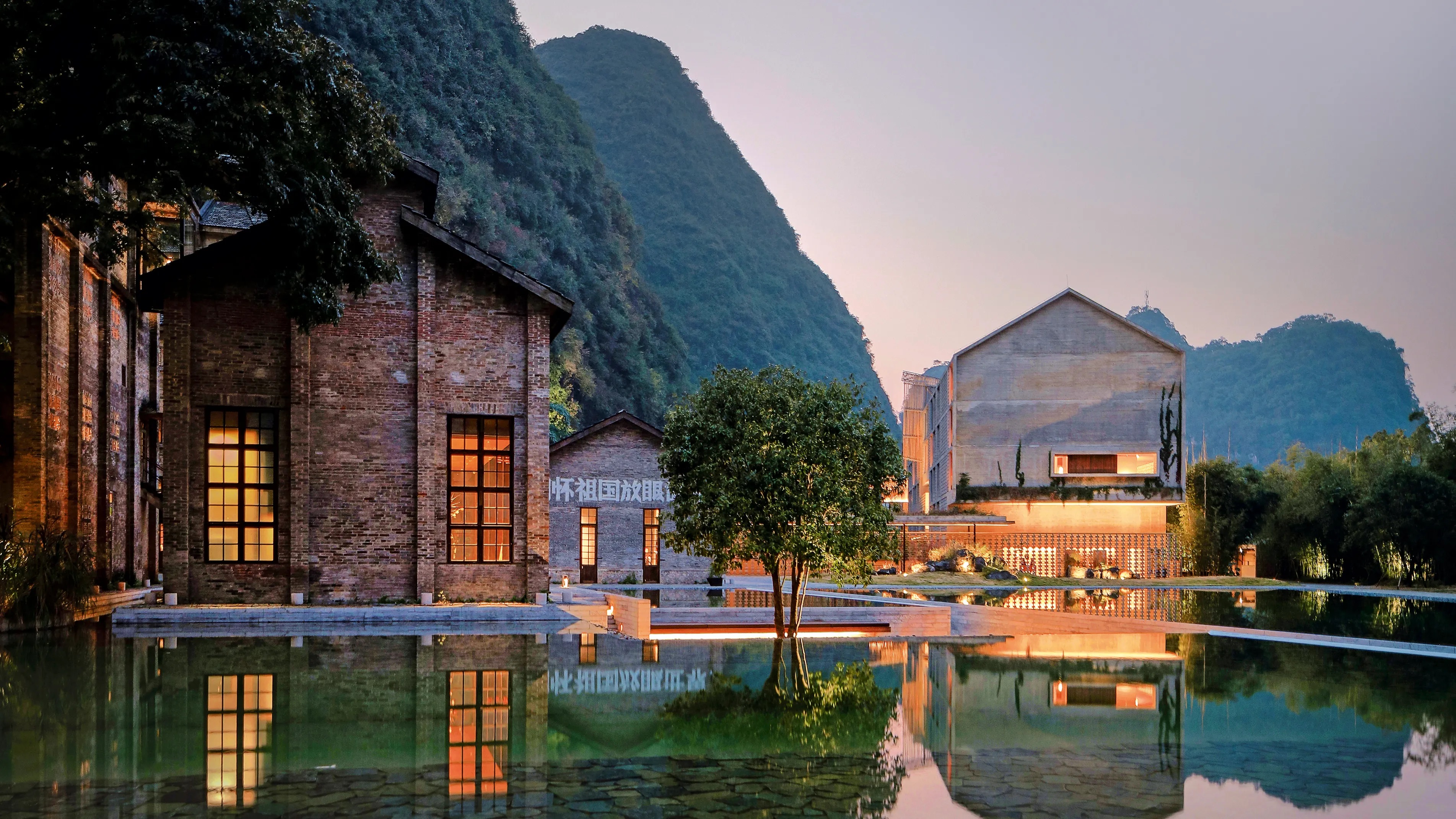 中国奢华酒店19:阳朔糖舍酒店,镶嵌在桂林山水中的建筑艺术品
