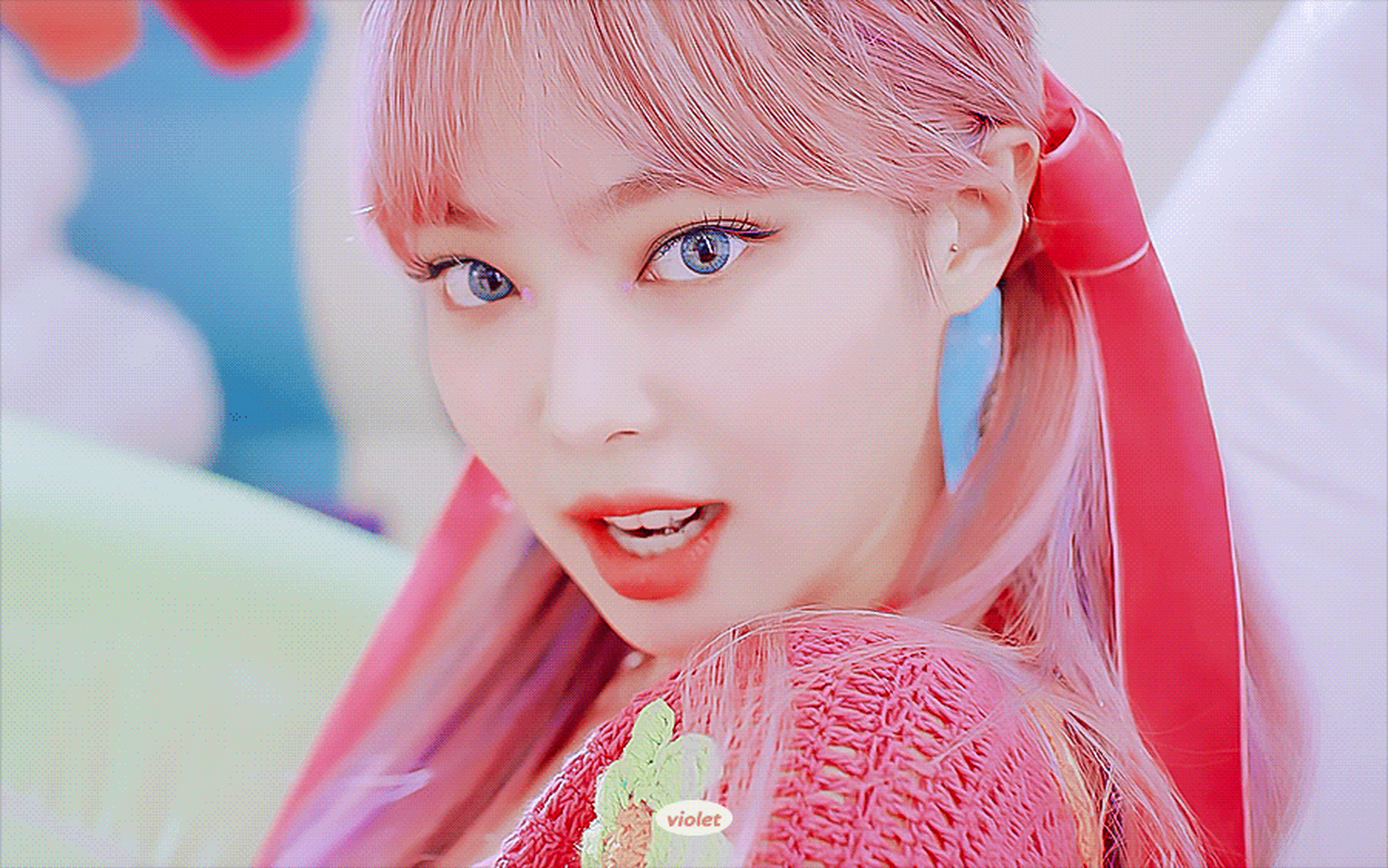 jennie好适合双马尾,无敌可爱