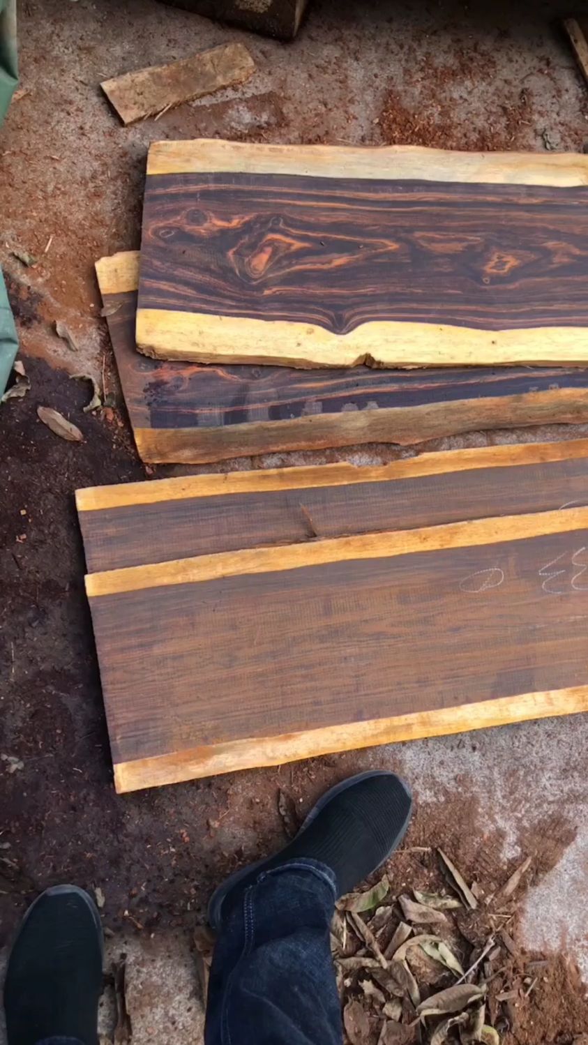 红酸枝微凹黄檀(俗称墨西哥红酸枝)取料六面平六面光净料标准!-度小视