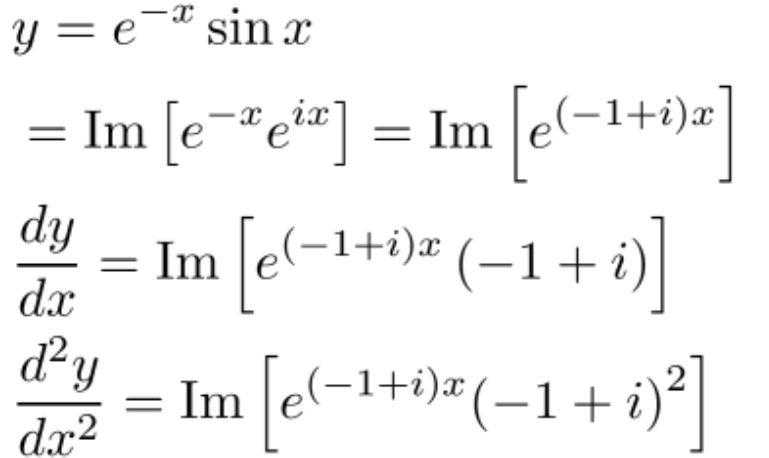 e的x方的導數是?