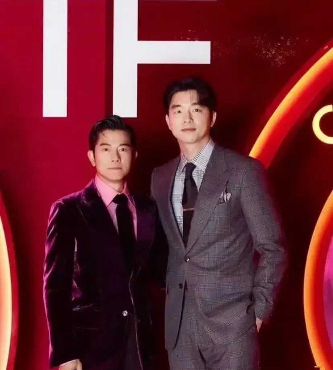 孔刘与郭富城同框合影尽显魅力!