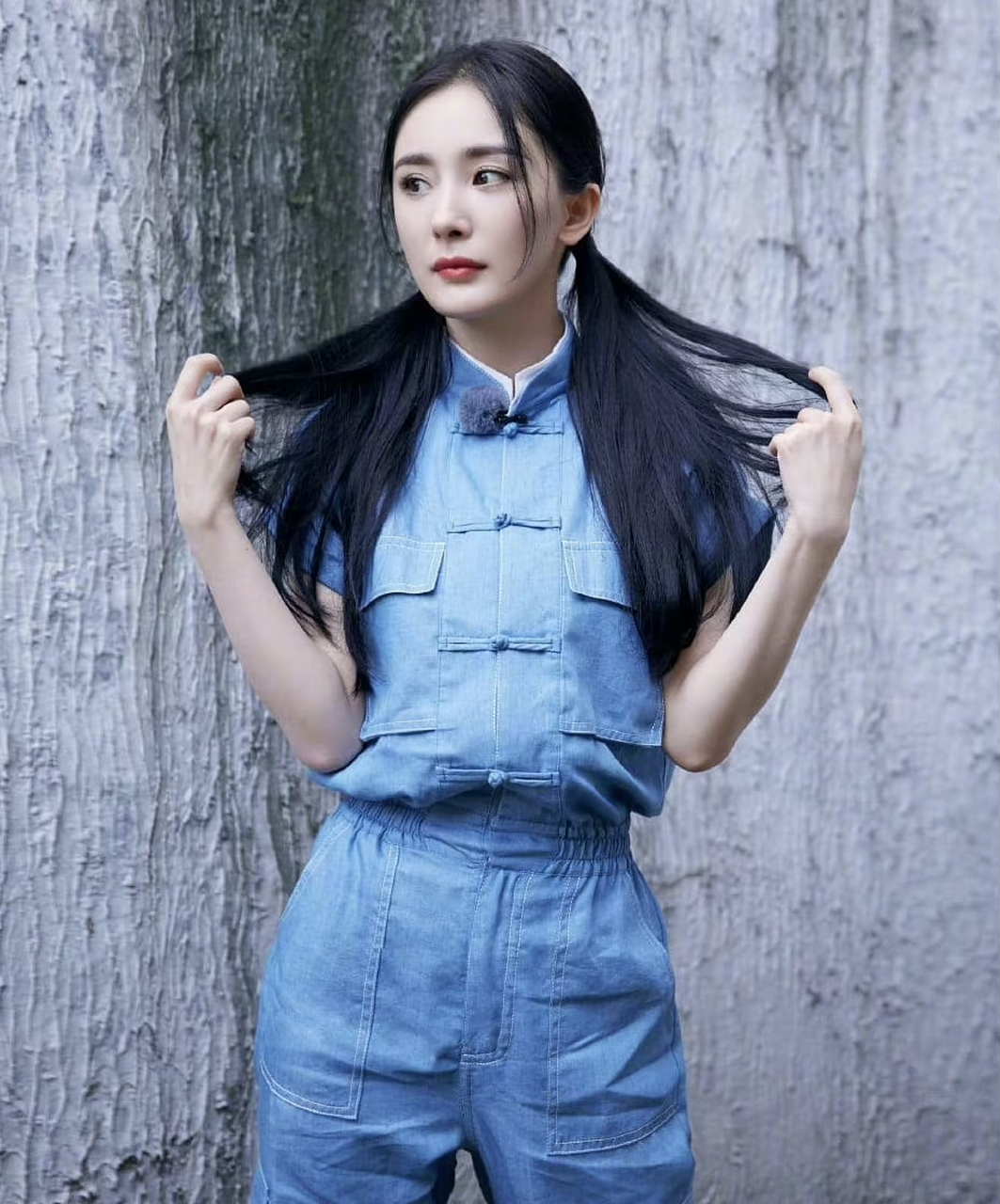 杨幂双马尾文艺青年美图