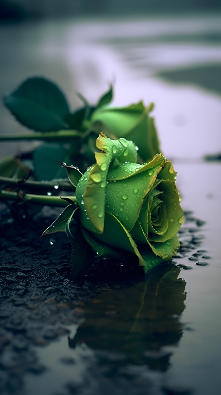 孤单的玫瑰,想起了谁?它?