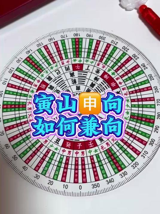 寅山申向,如何兼向?简单易学,新手都能学会