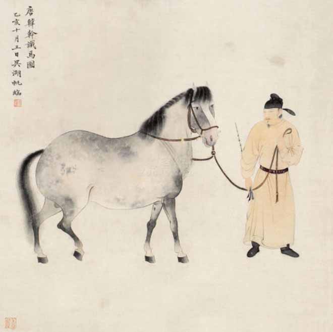 吴湖帆人物画作品欣赏