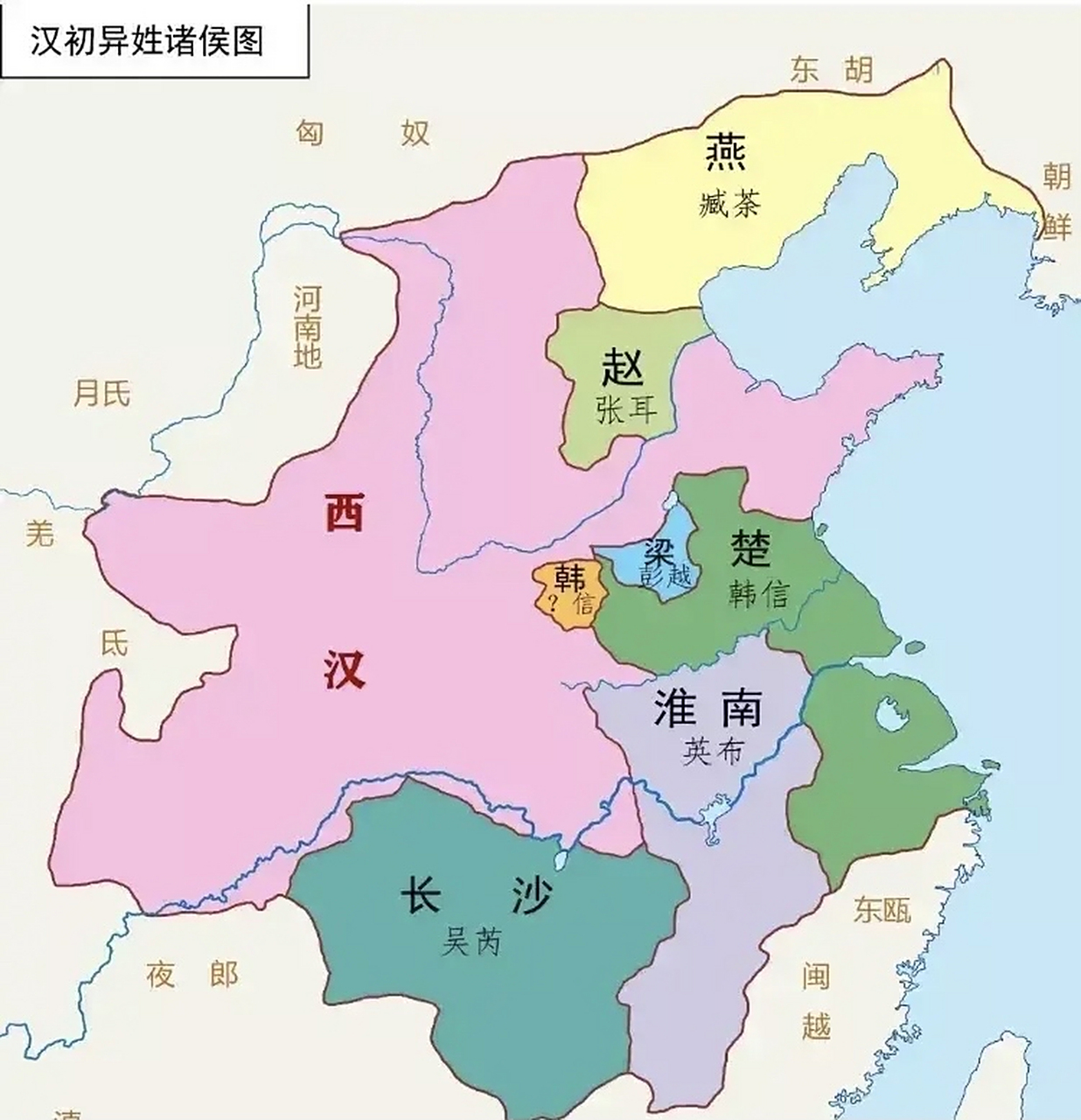 西汉初期的形势和秦统一前的战国七雄局势有什么不同吗?