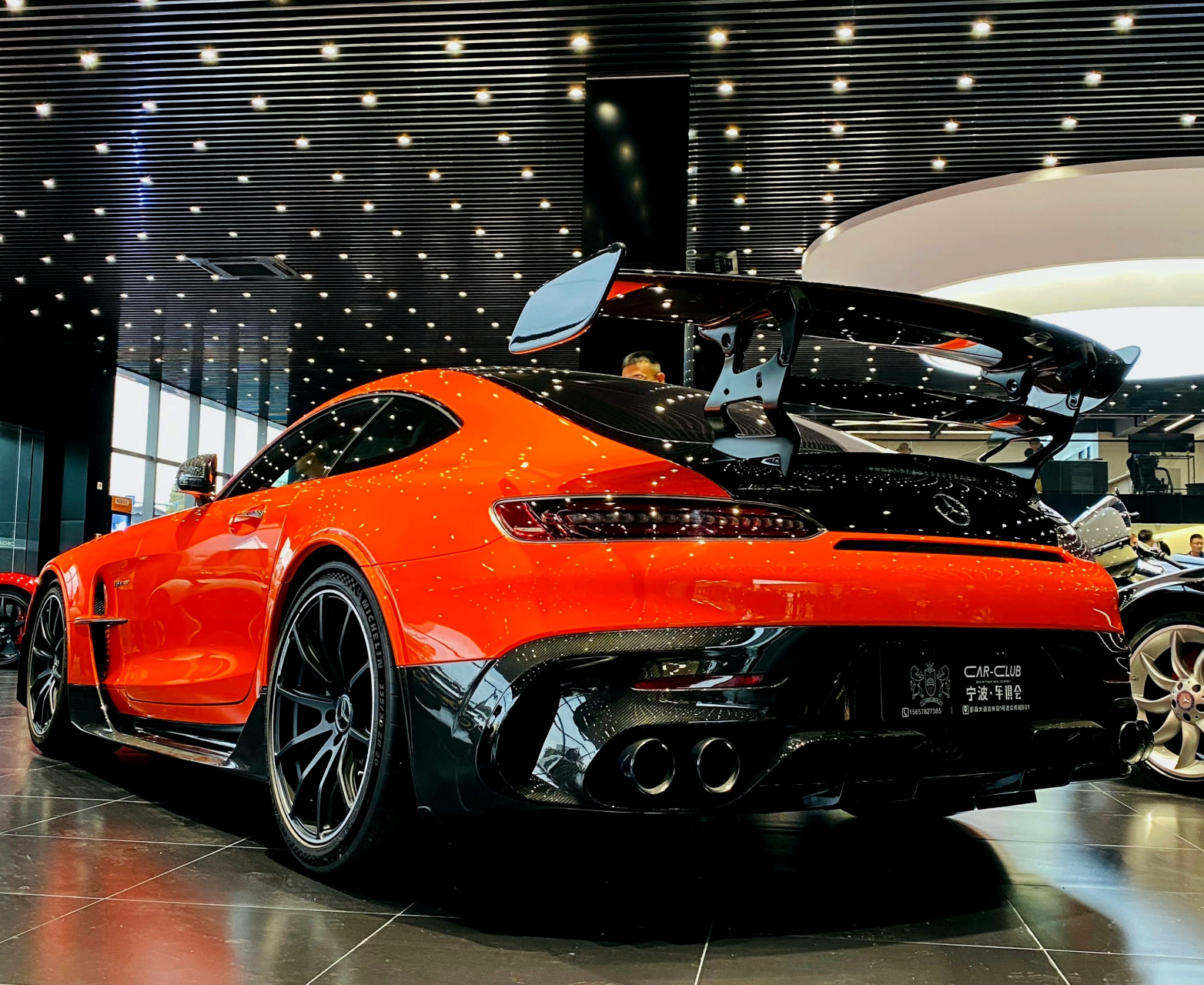 奔驰 amg gt bs #奔驰amg# #奔驰