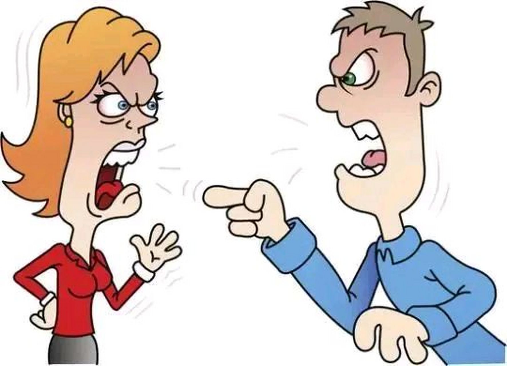 刚才听到一对小情侣吵架