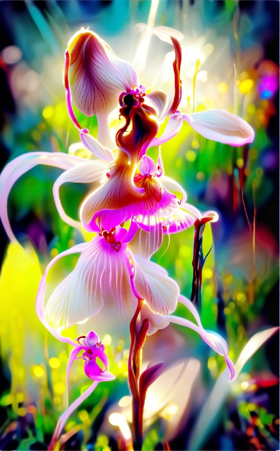 芭蕾舞兰花壁纸