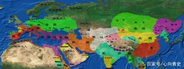 白匈奴,继贵霜帝国之后崛起,与波斯,印度,柔然,突厥争霸中亚