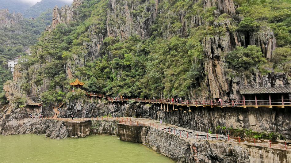 明修栈道暗渡陈仓—石门褒河水库褒斜栈道