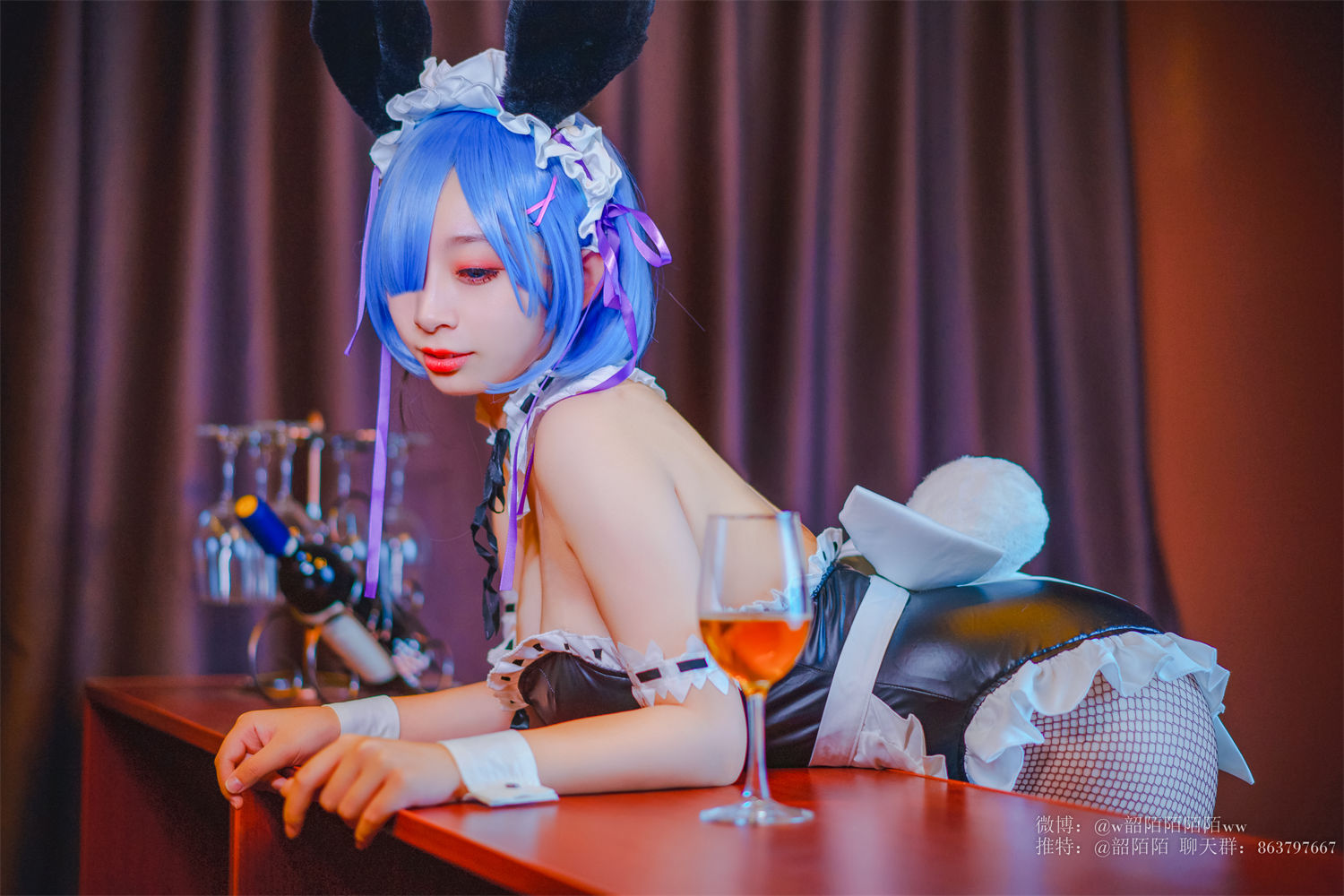 韶陌陌个人简介！精彩雷姆cos特别定制！