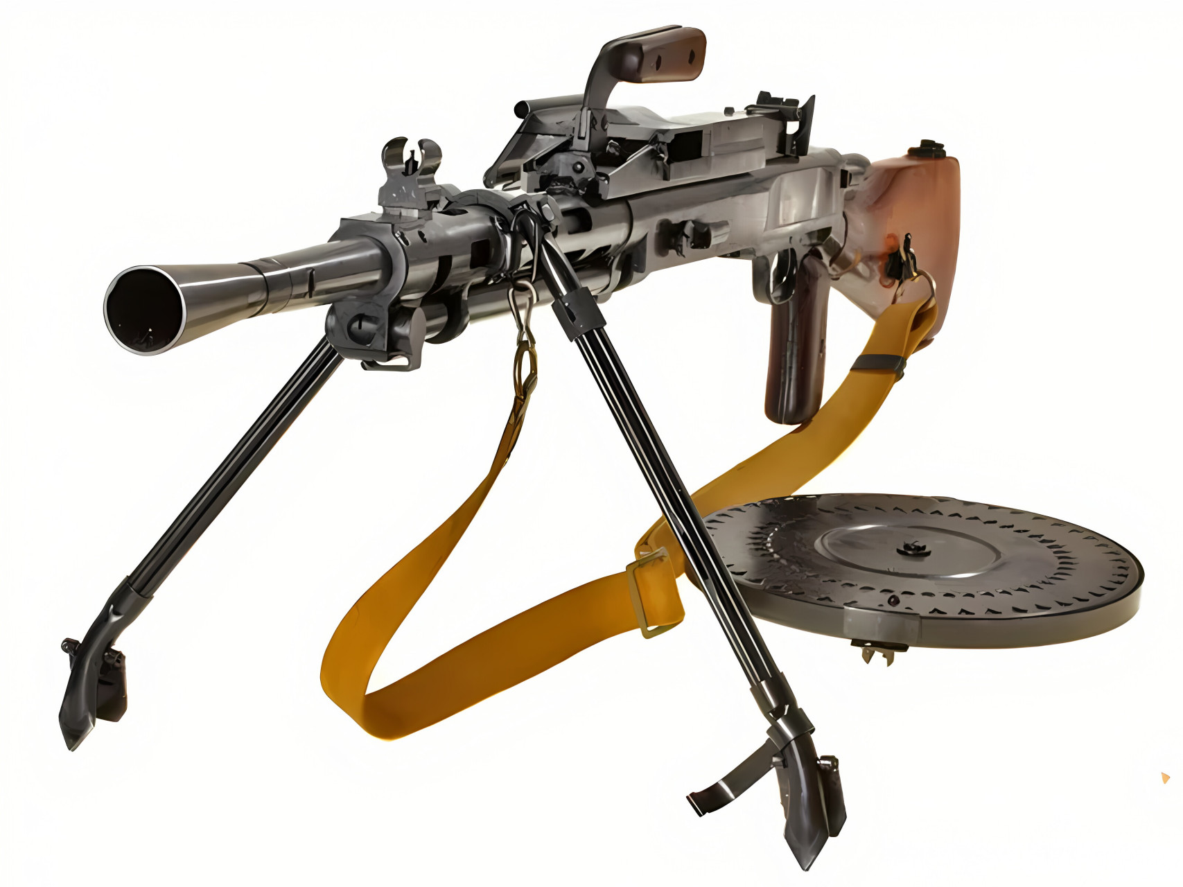 早期国产抄袭机枪 58式模仿苏制rp