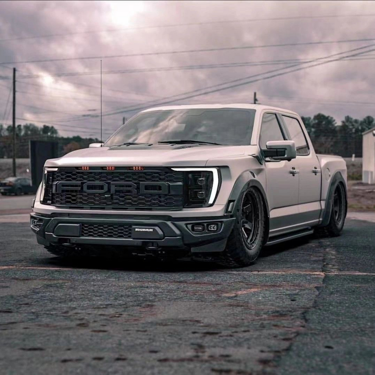 这造型萌萌哒#福特猛禽# #皮卡改装