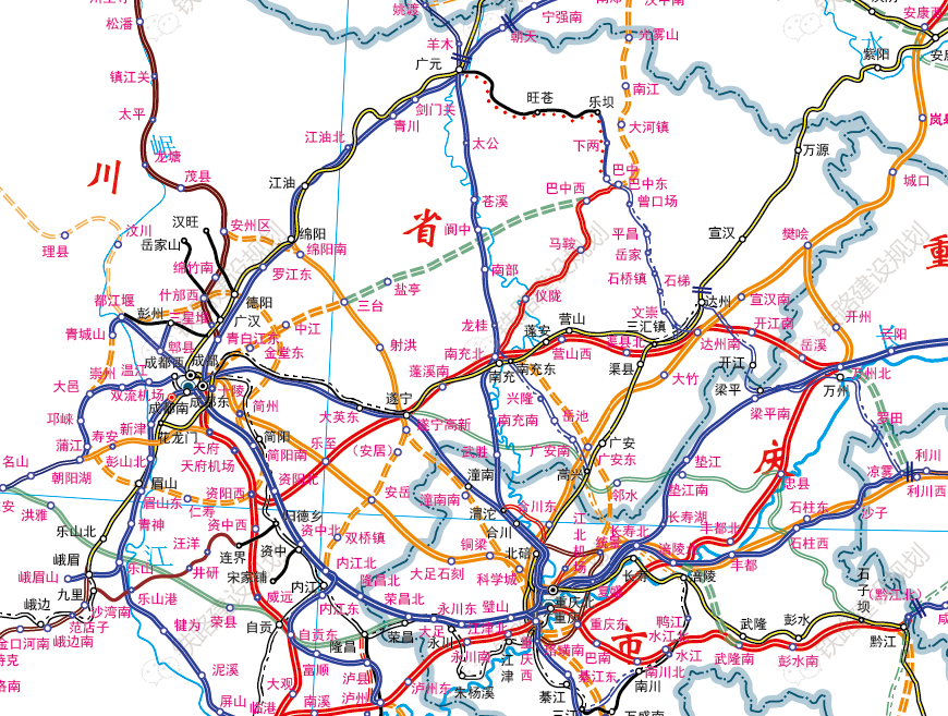 成安高铁路线图图片