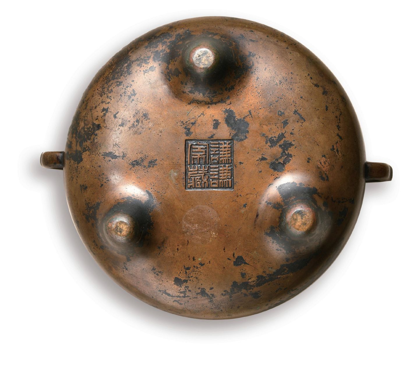 4cm,重量1701g,整体保存完整,明代的香炉是非常少见的,价格卖的也不错