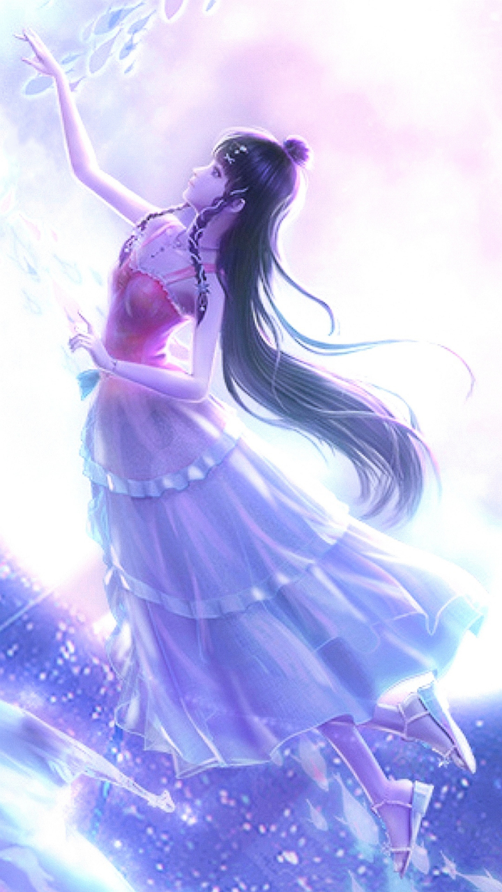 此时,王默的长发随风飘动,展现出一种优雅而灵动的气质.