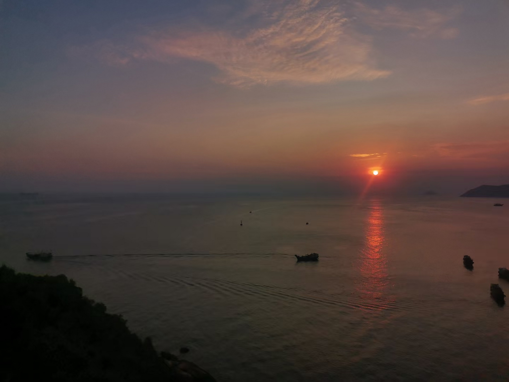 珠海东澳岛的日出