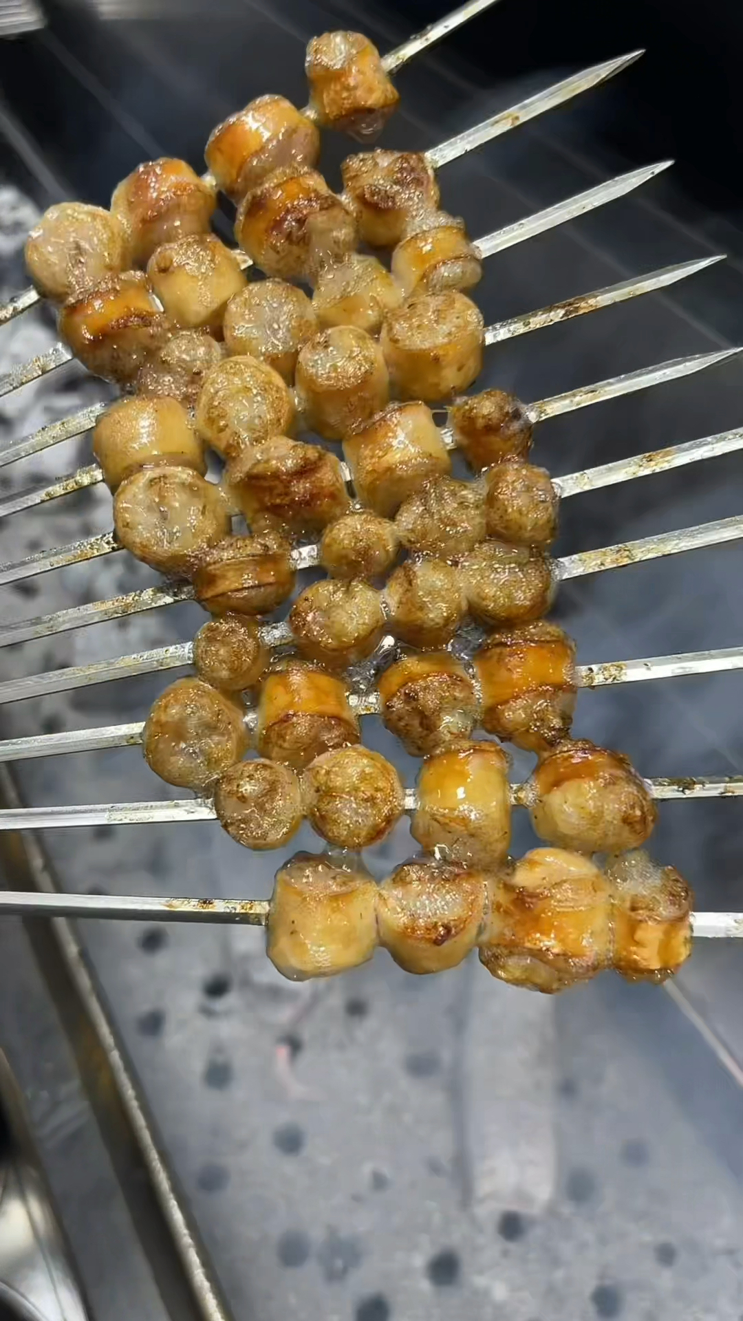 烧烤教程烤羊肠