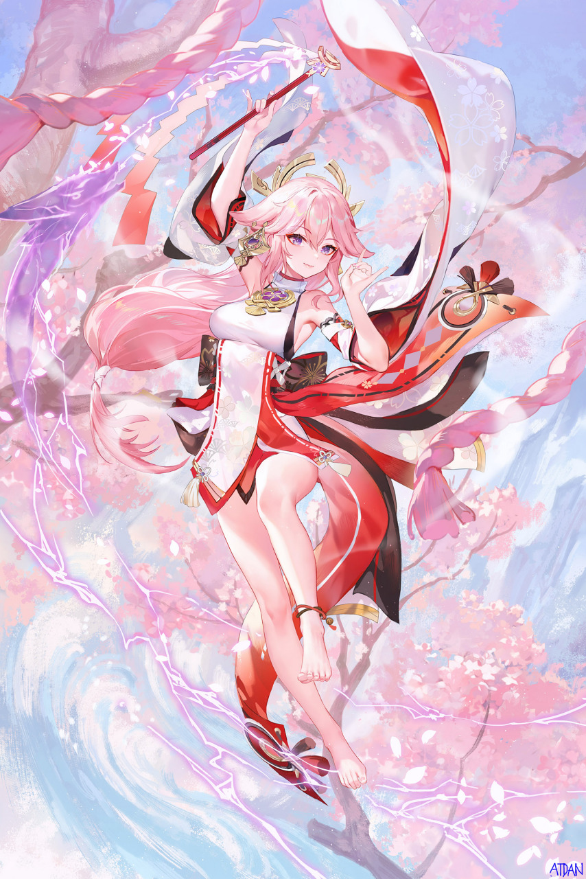 神子姐姐的大长腿,贴贴 画师:原子dan