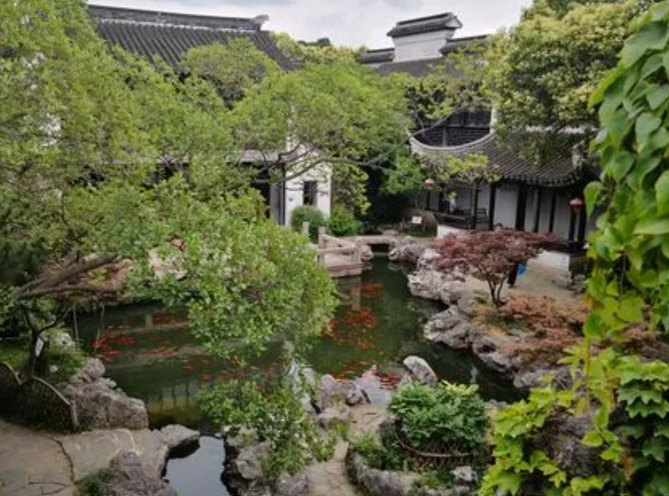 苏州木渎严家花园是一座位于苏州市吴中区木渎镇的古典园林