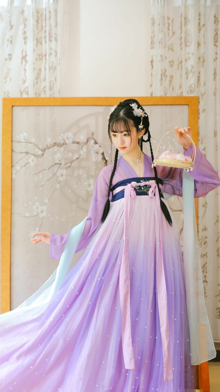 汉服紫罗兰是真仙气呀!