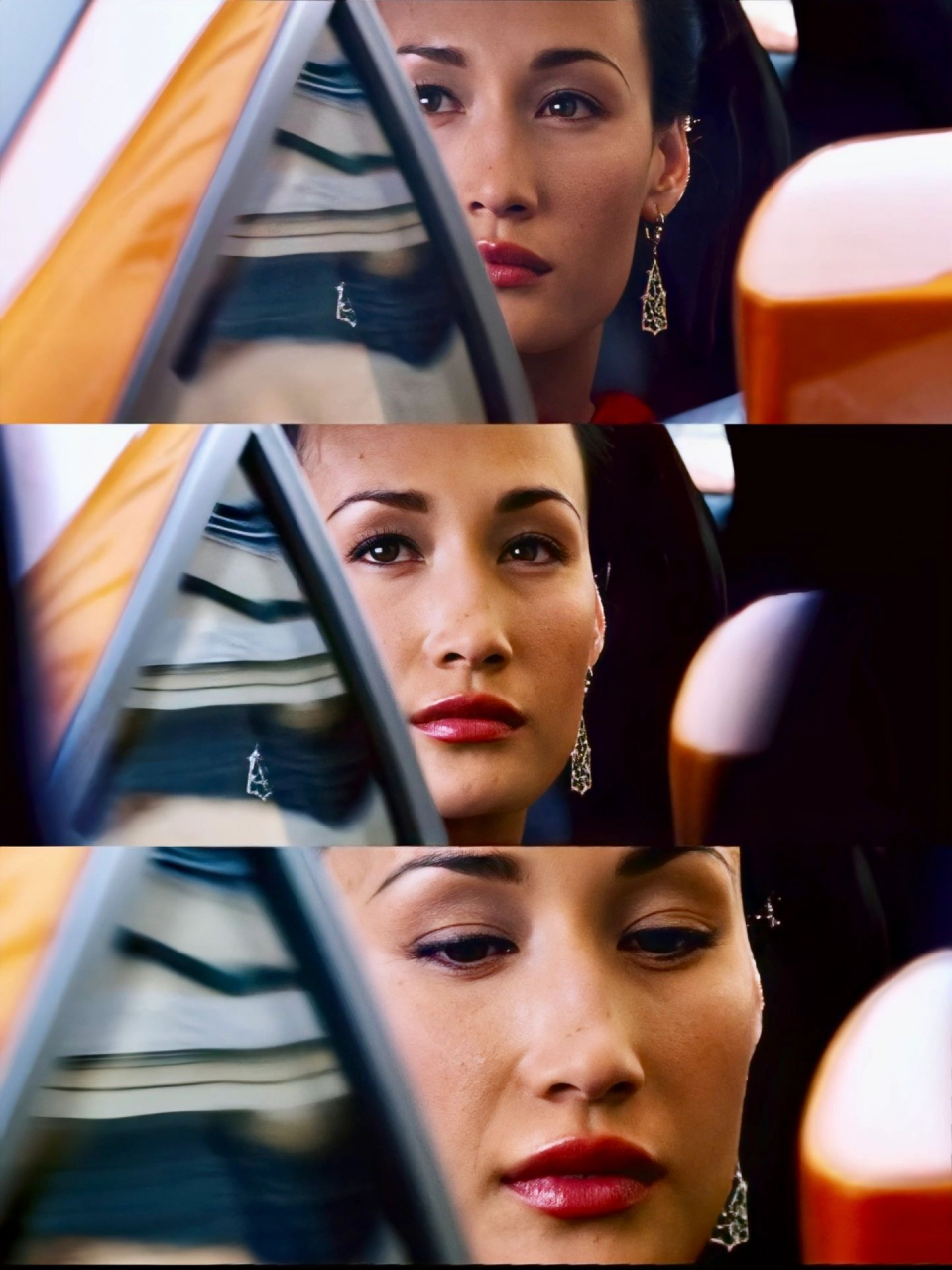 《碟中谍3》中maggie q那条性感迷人的红裙子