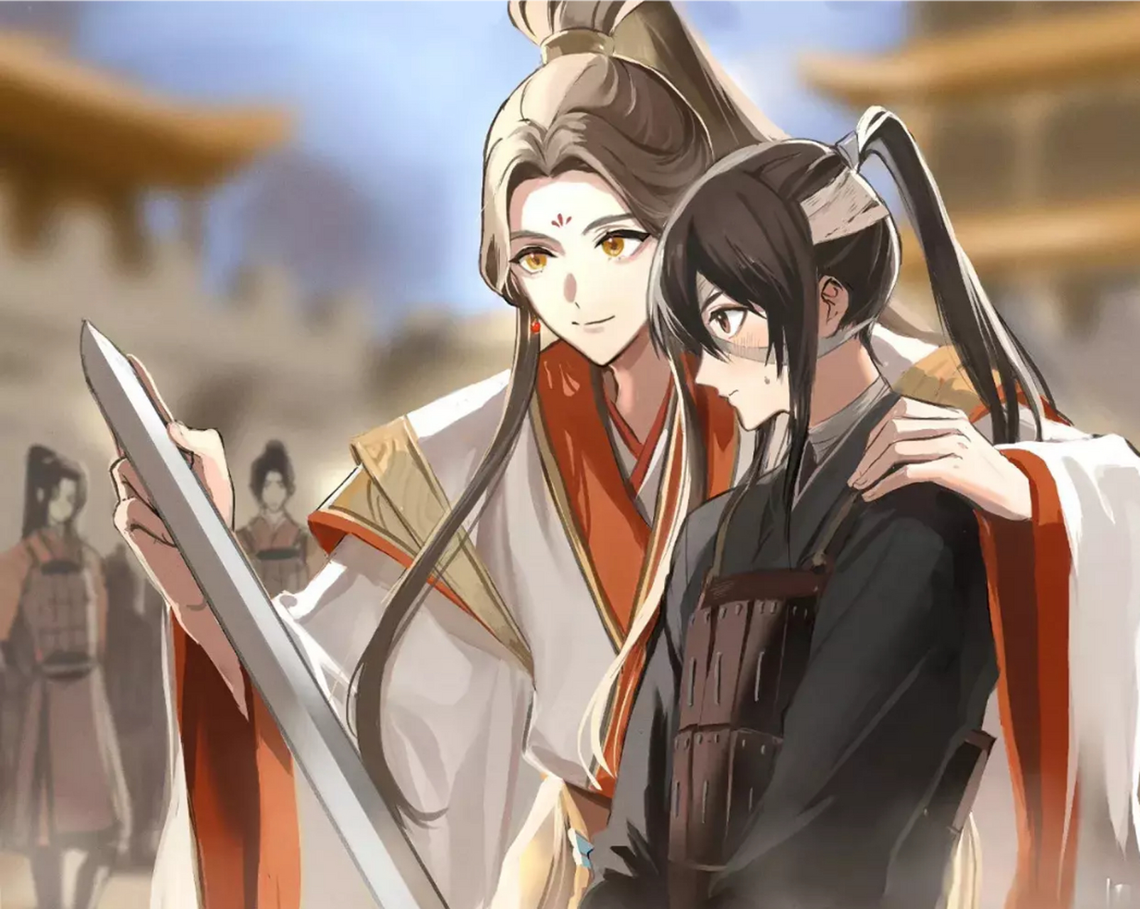 红红儿好像害羞了#天官赐福