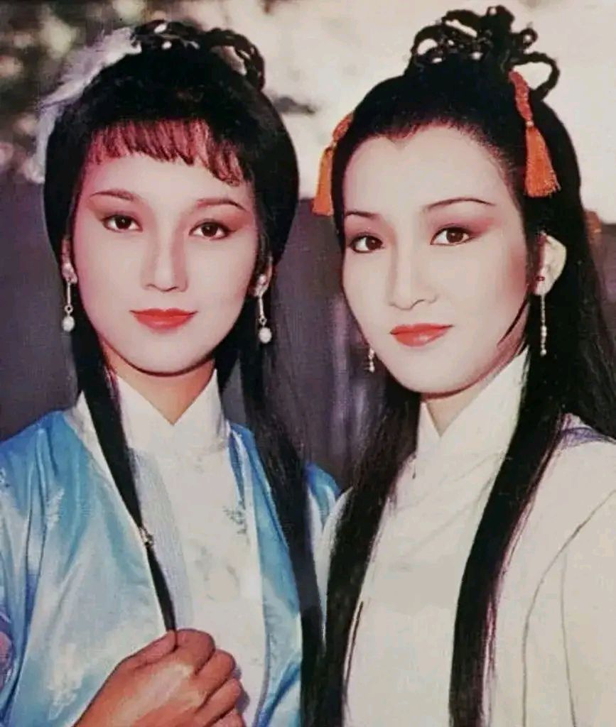 赵雅芝和黄杏秀看似两姐妹