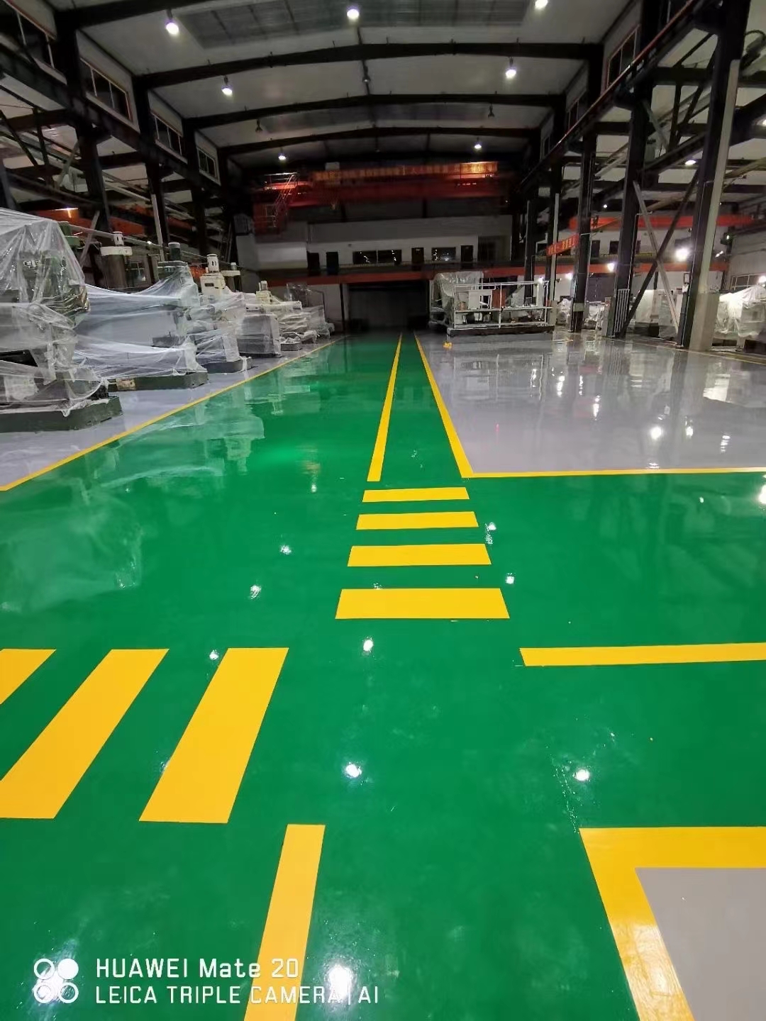 江阴工厂车间环氧自流平地坪-固化地坪施工厂家