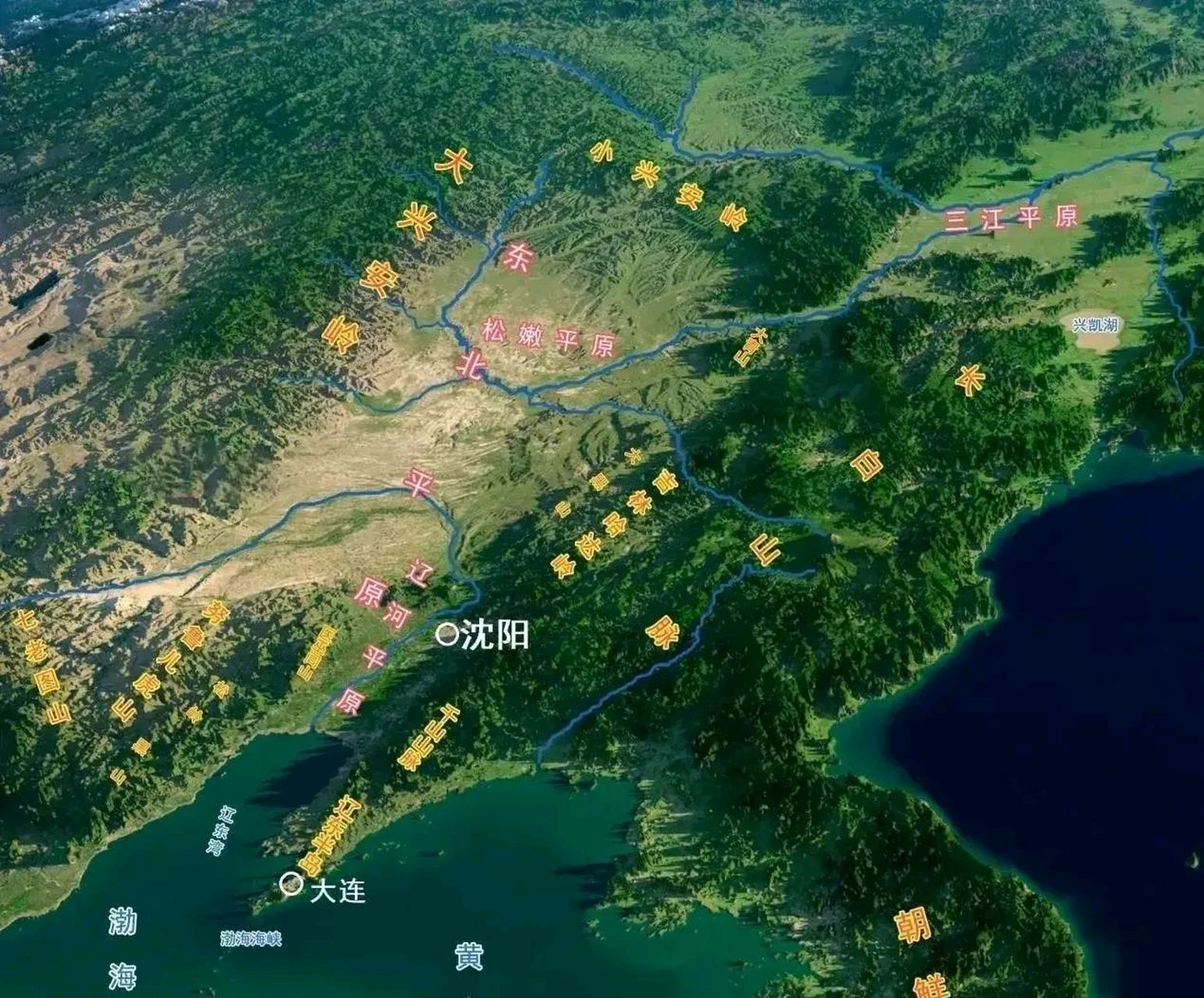 东北平原三面环山,一面朝海,位置太好了!