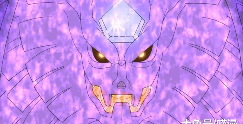 佐助的须佐有七种形态,最强的不是完全体,融合状态只出现过一次