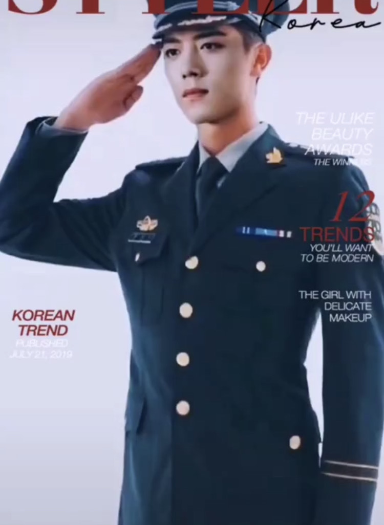 肖战,战战和军装造型你爱了吗