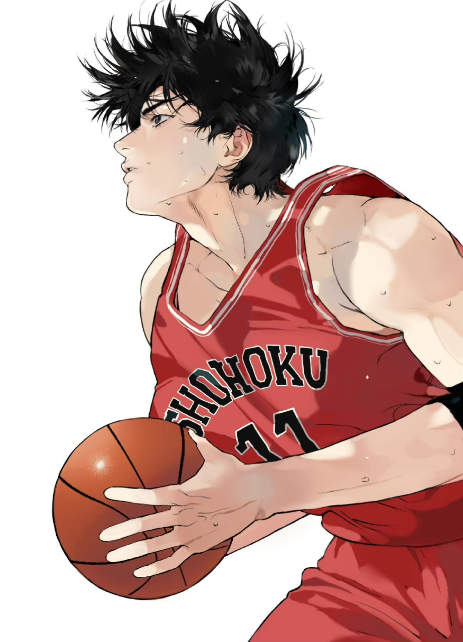 经典动漫# 灌篮高手 流川枫,一直都是男神 k_kussi05