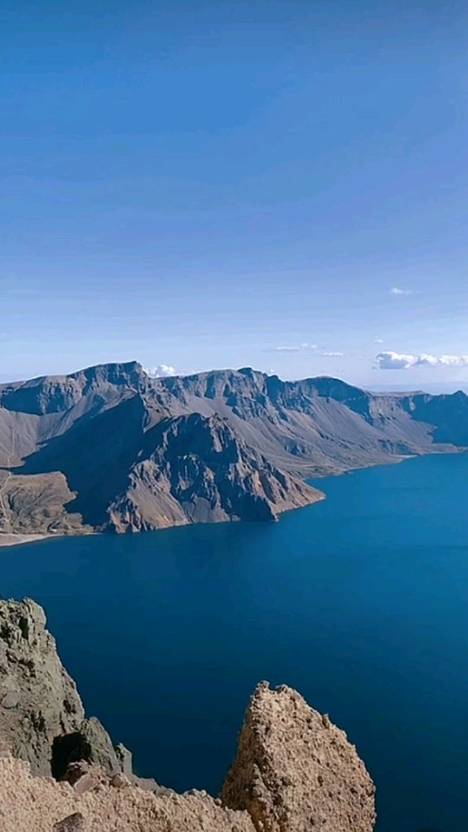 时尚生活风景长白山天池美景