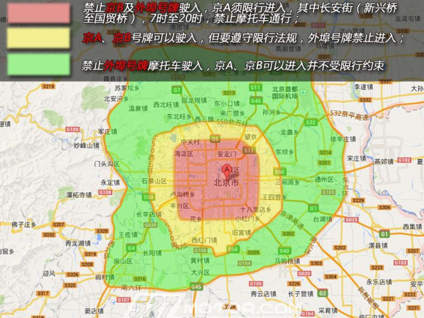 北京b的交通管制收紧了吗?报废摩托车放宽20年?