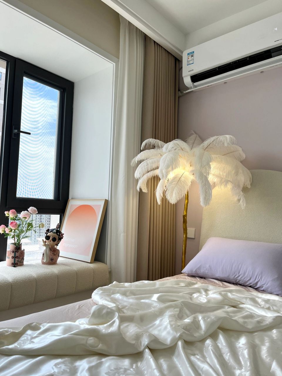 普通人家的夏日卧室只想宅家吹空调91 我的12平米卧室真的很简单 全