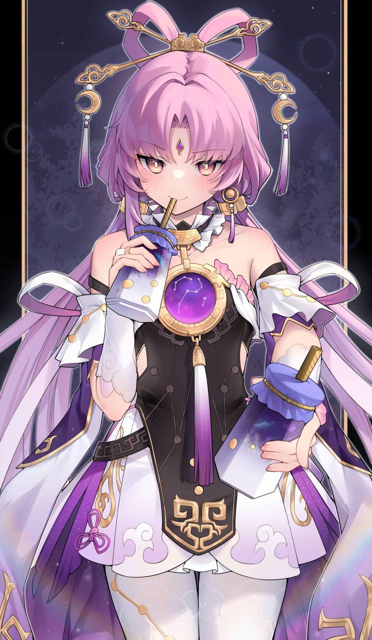 《崩坏:星穹铁道》符玄同人图分享,作者:四季时雨.#崩坏星穹铁道