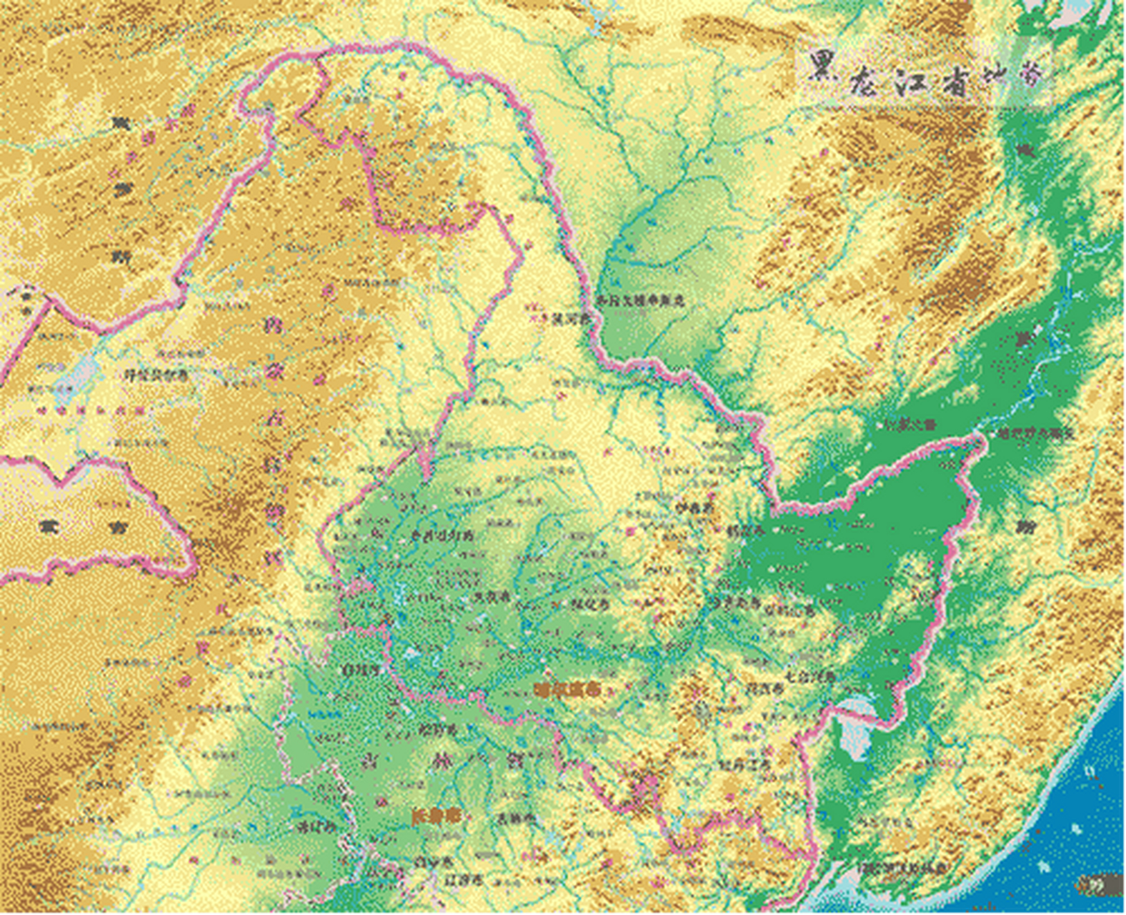 《立体视界三维中国——中华人民共和国3d地图集》,将3d视觉效果运用