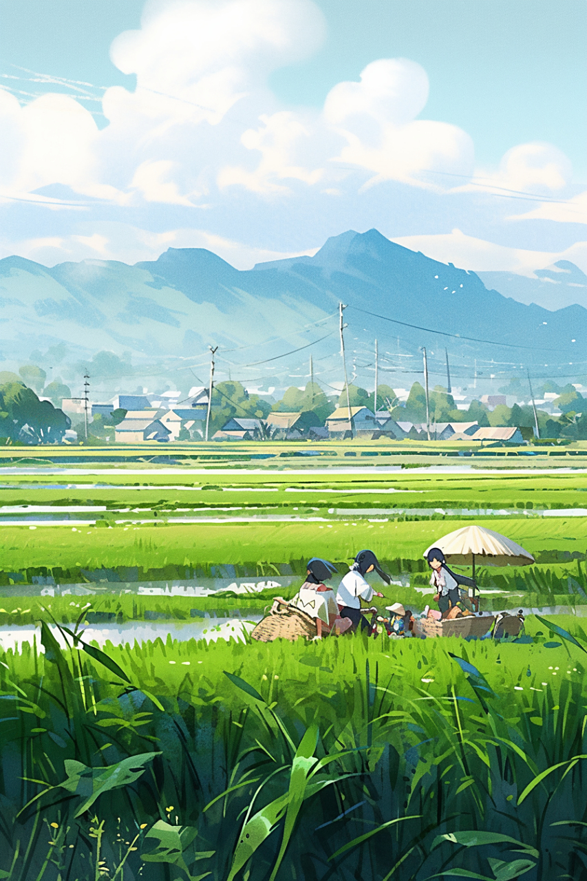 宫崎骏的动画世界画面#ai绘画# #二次元# #宫崎骏治愈系列