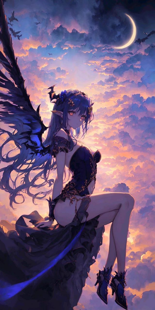 寒风渐起,早晚微凉,愿你逢冬,多些温暖#二次元美图