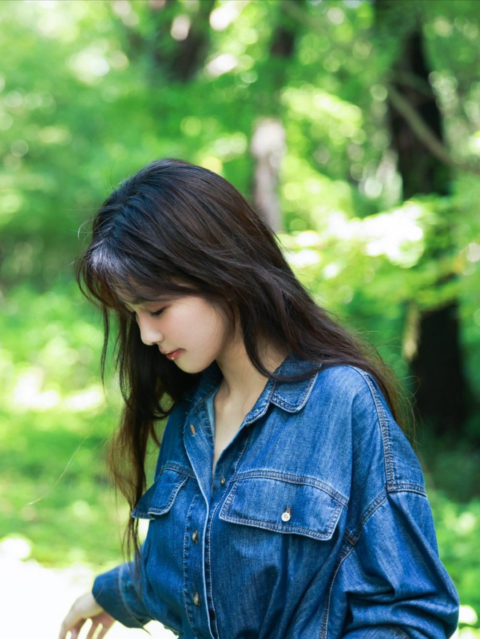 白鹿森系静谧写真—"怀揣少女情怀,展现慵懒随性的自然之美."9594