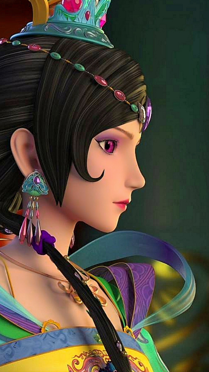 曼多拉动漫美图手机壁纸分享,她是叶罗丽仙境女王