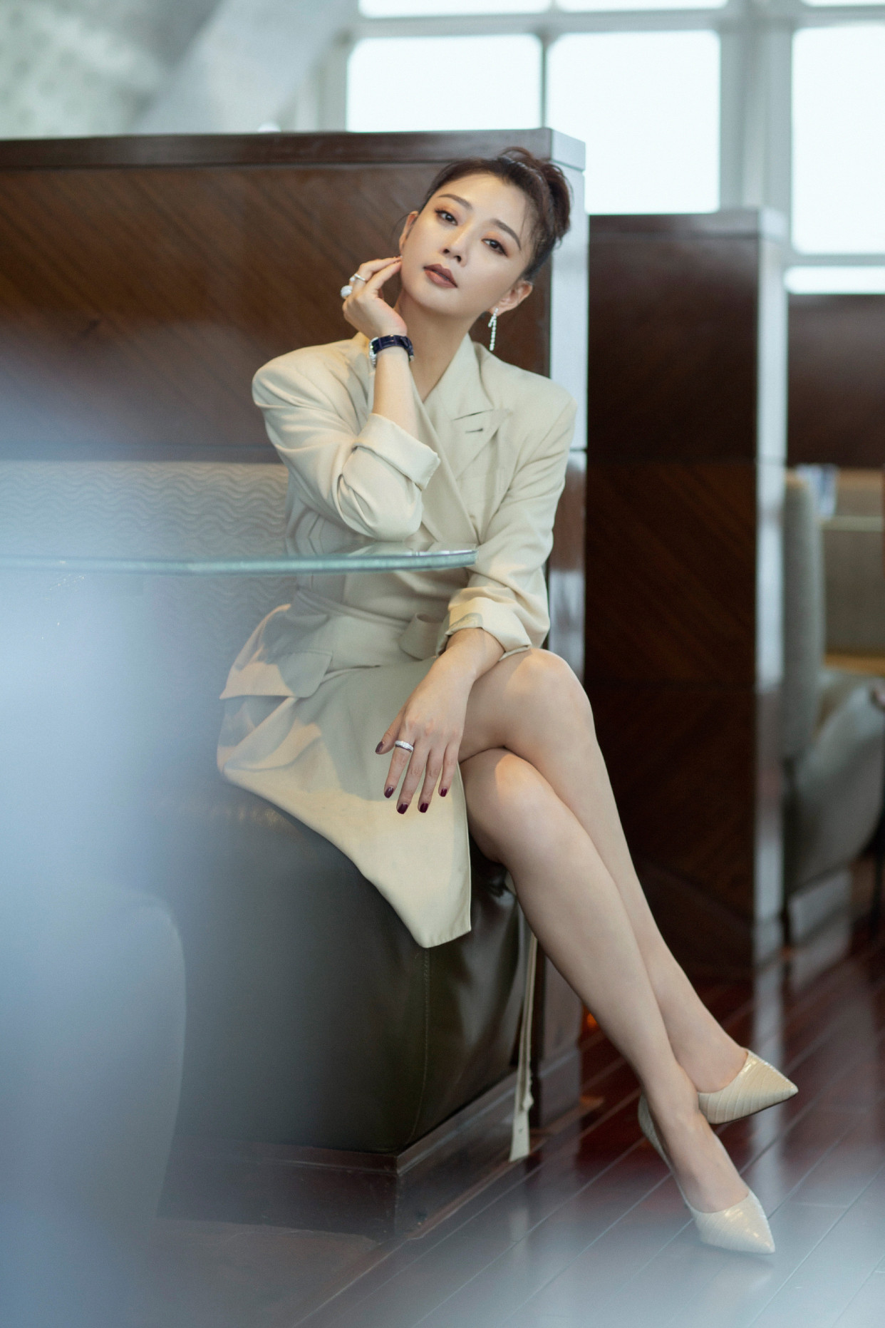 殷桃,一个漂亮得像樱桃般的的精致女人