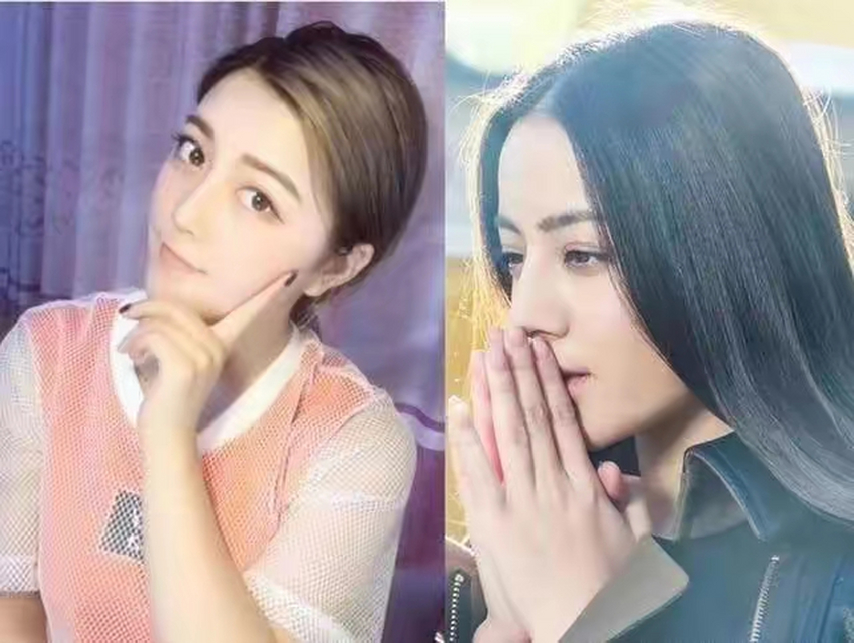 迪丽热巴与替身同框,两人有说有笑,网友:光气质热巴就输了  迪丽热巴
