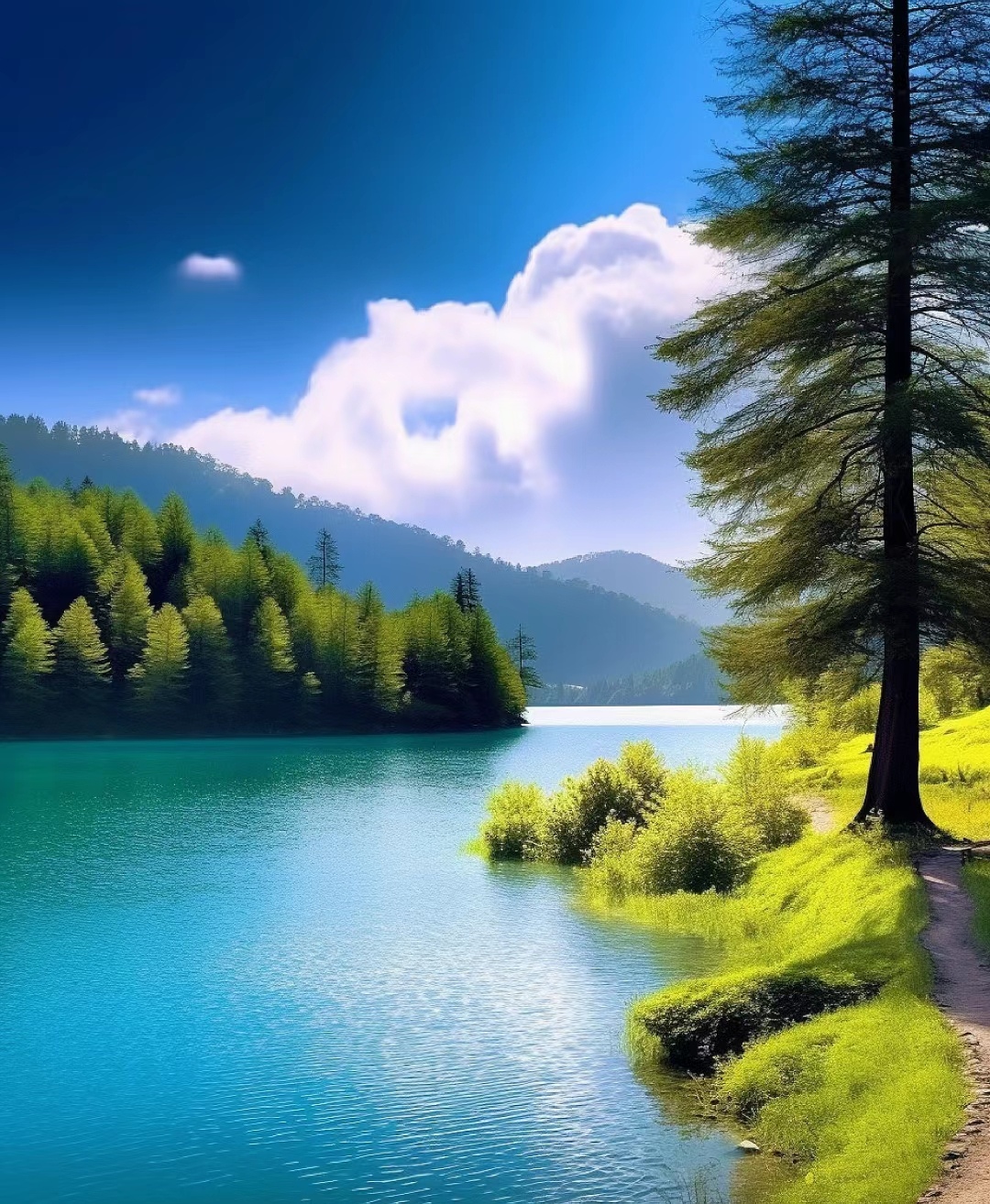 洱海的美丽风景吸引了越来越多的游客,成为了人们心中的仙境