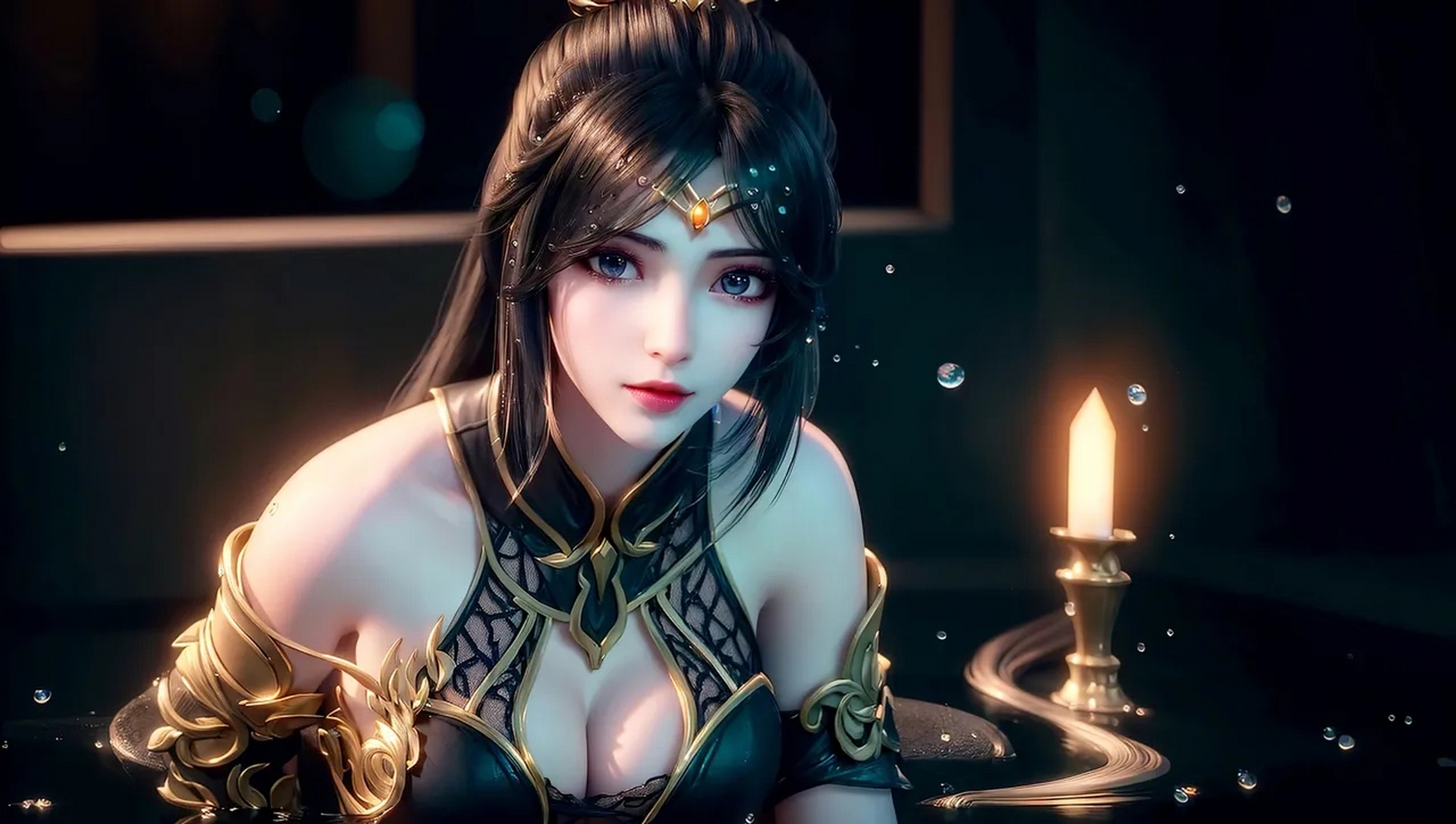 完美世界,魔女的美,你定不定得住[你懂的] #动漫壁纸